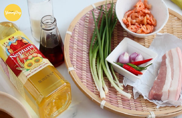 kho quẹt tôm khô ngon