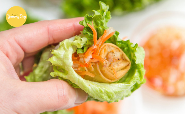 Bí quyết cho món chả giò khoai môn ngon hơn