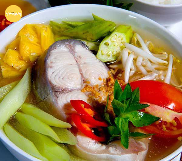 Cá chép nấu canh chua