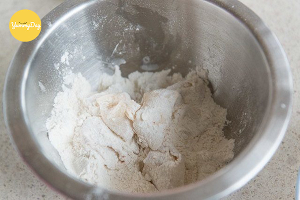 Áo mực qua lớp bột chiên và trứng