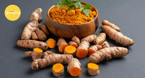 Nghệ tươi là nguyên liệu không thể thiếu