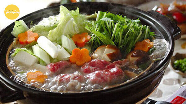 Nồi lẩu bò thập cẩm chưa ăn đã nghiện