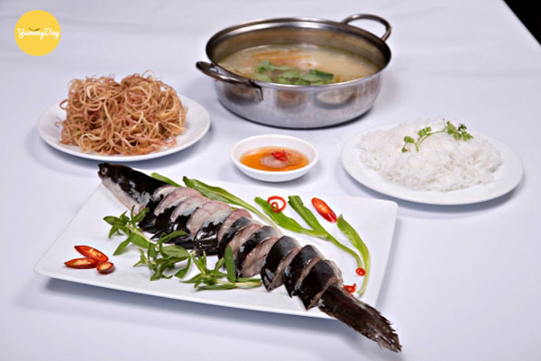 Lẩu cá chính thơm ngon hấp dẫn
