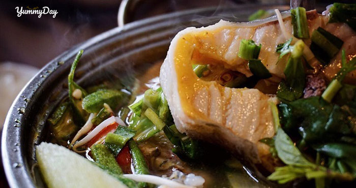 Cách làm lẩu cá tầm chua cay thơm ngon hấp dẫn ai cũng mê