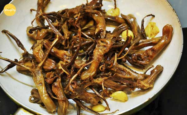 Xào lưỡi vịt cho săn lại