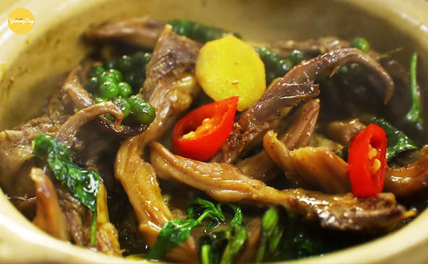Lưỡi vịt sapo ngon tuyệt khó cưỡng