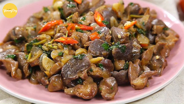 Làm mề gà xào cay thôi nào!