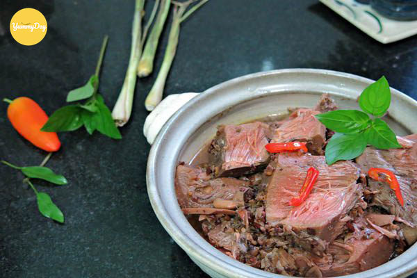Mít kho chay đơn giản nhưng cực ngon