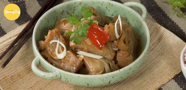 Thành phẩm mít kho tàu hấp dẫn