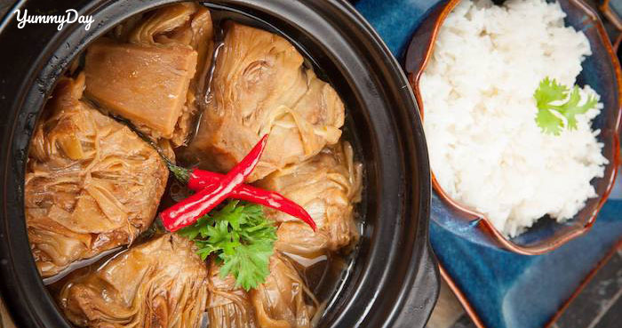 2 cách làm mít kho chay ngon không cưỡng nổi