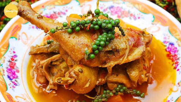 Cách nấu món gà kho tiêu đơn giản