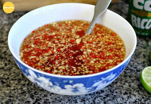 Pha nước chấm trộn gỏi