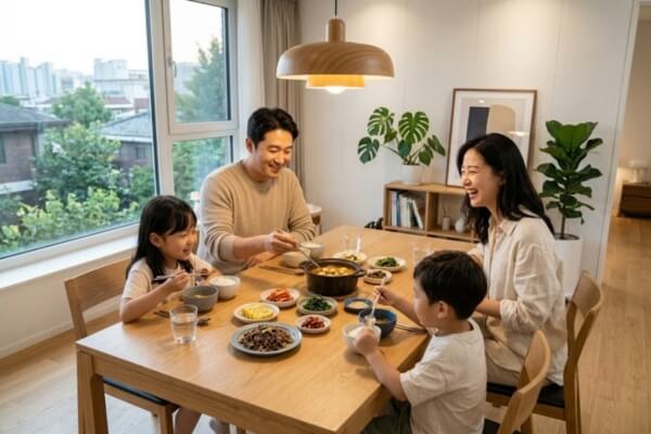 Một bộ bàn ăn đẹp cần phù hợp với cuộc sống hằng ngày