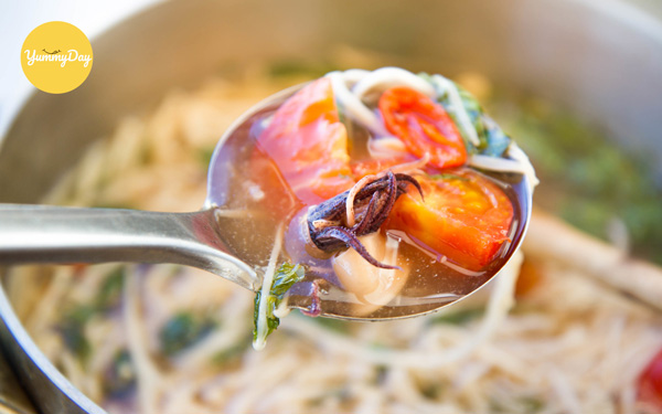 Món canh chua mực ngon số một