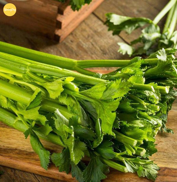 Lựa chọn cần tây ít lá già hư