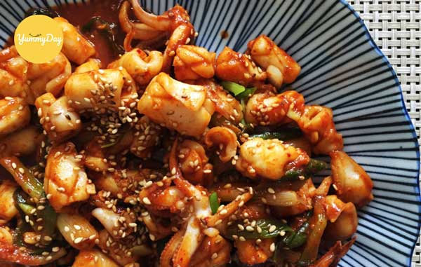 Làm thế nào để món mực xào sa tế ngon hơn?
