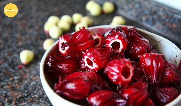Sơ chế hoa atiso đỏ