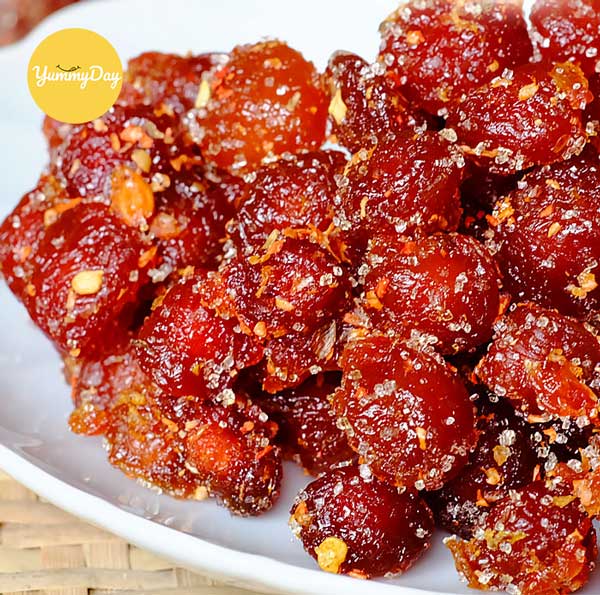 Mứut chùm ruột cay cay the the