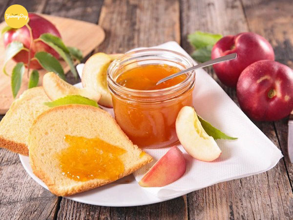 Mứt đào thức uống giải khát khó chối từ