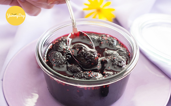 Dâu tằm dẻo nấu với gelatin ngon quá