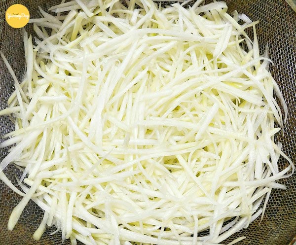 Đu đủ thái sợi