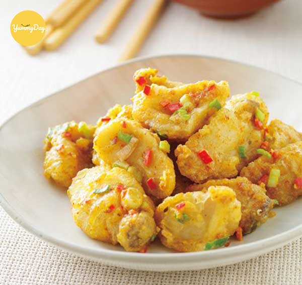 Nấm bào ngư xào trứng độc đáo