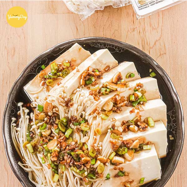 Nấm kim châm xào thập cẩm