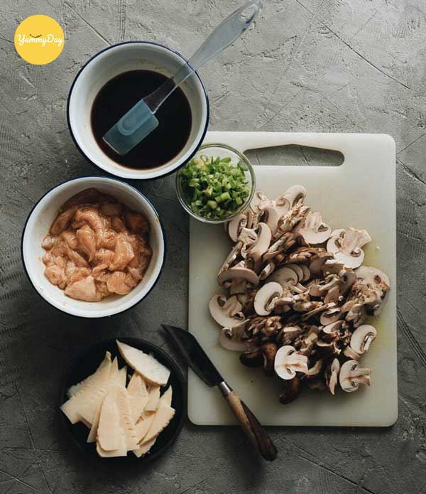 Sơ chế các nguyên liệu