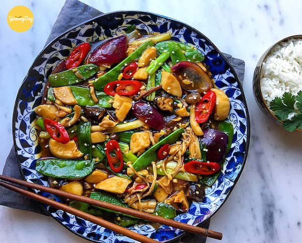 Món nấm xào thập cẩm ngon mê ly