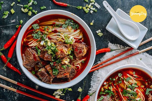 Cách nấu hủ tiếu bò kho ngon hết sấy