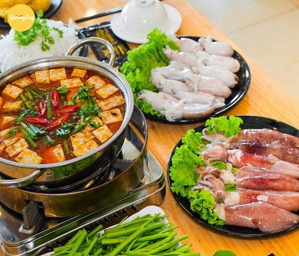 Nấu lẩu mực ngon ơi là ngon