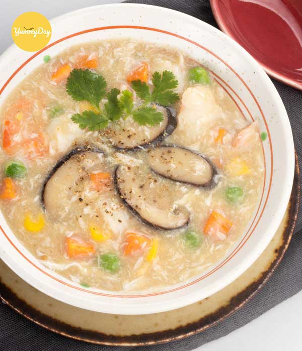 Thưởng thức món tôm nấm hương thơm ngon bổ dưỡng