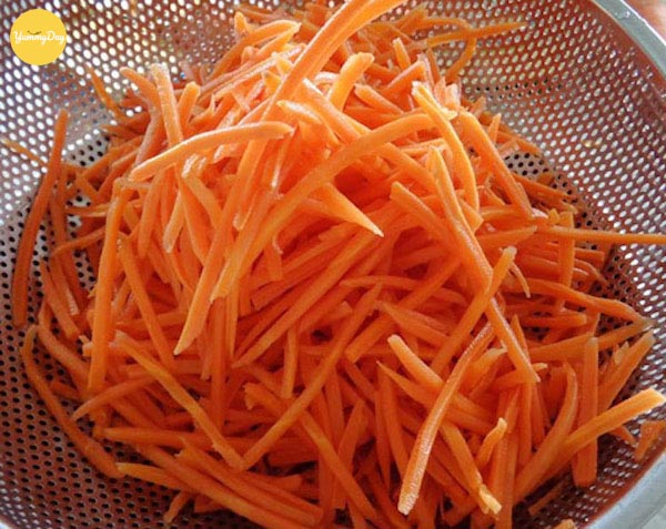 Bào sợi cà rốt