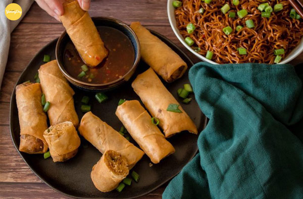 Thưởng thức nem chay ngay thôi nào!