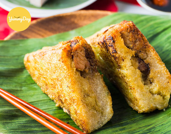 Bánh chưng chiên cũng ngon hết sảy luôn đó nha