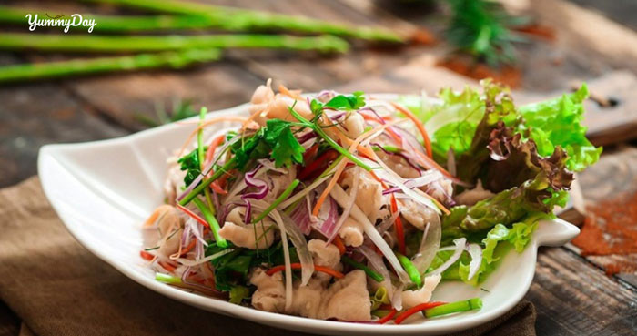 Cách làm món nộm chân gà rút xương ăn hoài không biết ngán