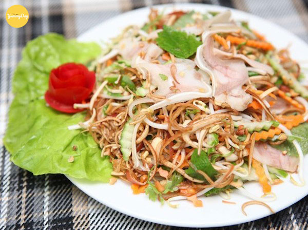 Nộm hoa chuối tai heo – món ăn hấp dẫn không thể chối từ