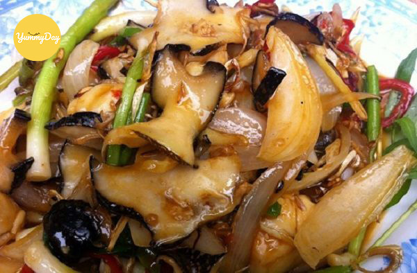 Thành phẩm món xào ngon