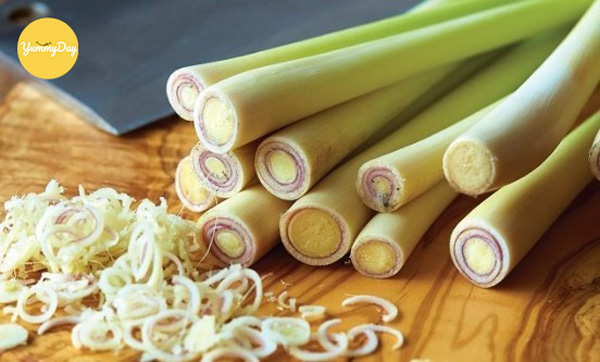 Sả bạn đem thái mỏng