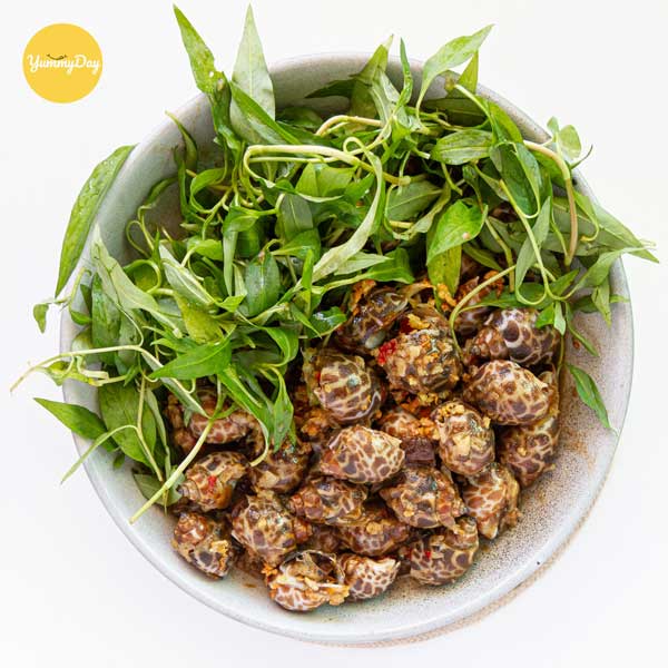 Món ốc hương xào tỏi quá đỉnh