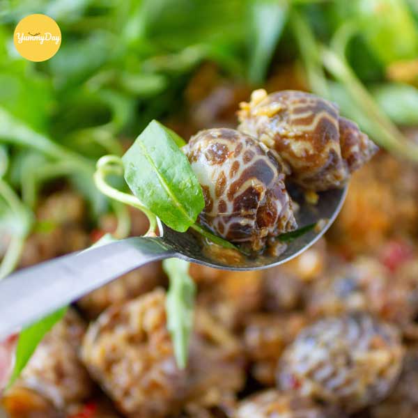Ốc hương xào bơ tỏi thơm nức