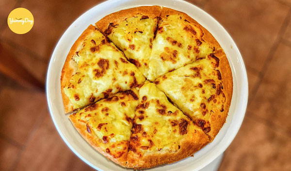 Cách làm pizza sầu riêng phô mai