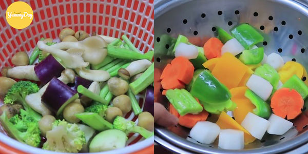 Phân rau củ thành 2 loại
