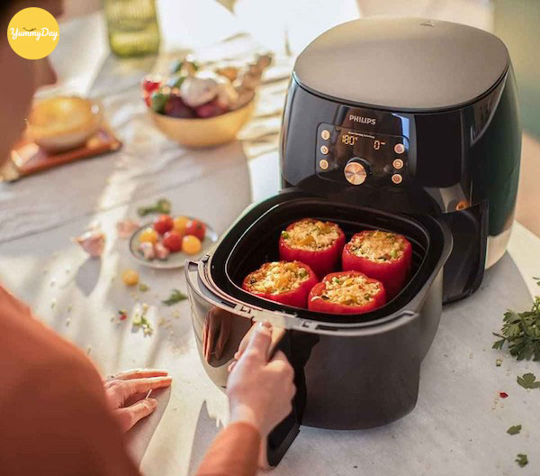 Lưu ý khi dùng nồi chiên Philips