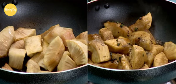 Tiến hành kho sake