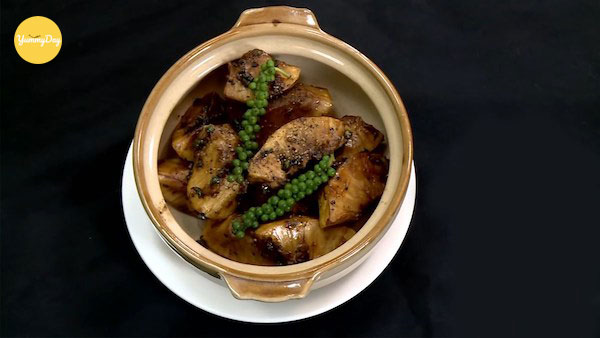 Sake kho tiêu xanh béo béo bùi bùi ngon ngon