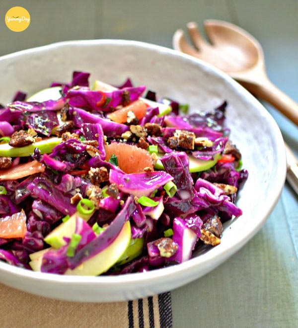 Salad bắp cải tím