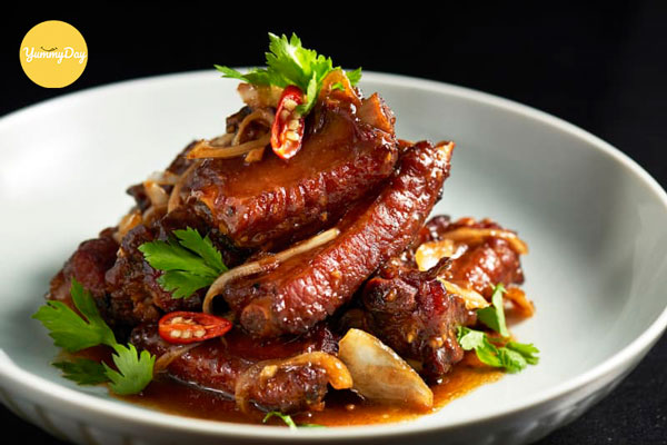 Làm món sườn kho ngũ vị hương thơm lừng
