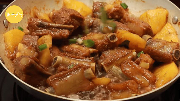 Món ăn thơm lừng sắp hoàn thành rồi nè
