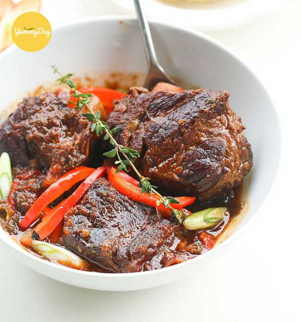 Bí quyết cho món sườn kho tiêu thêm đậm vị